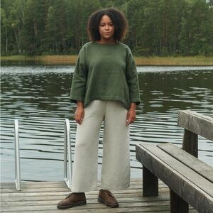 Linenfox Heavy Linen Ocean Pants